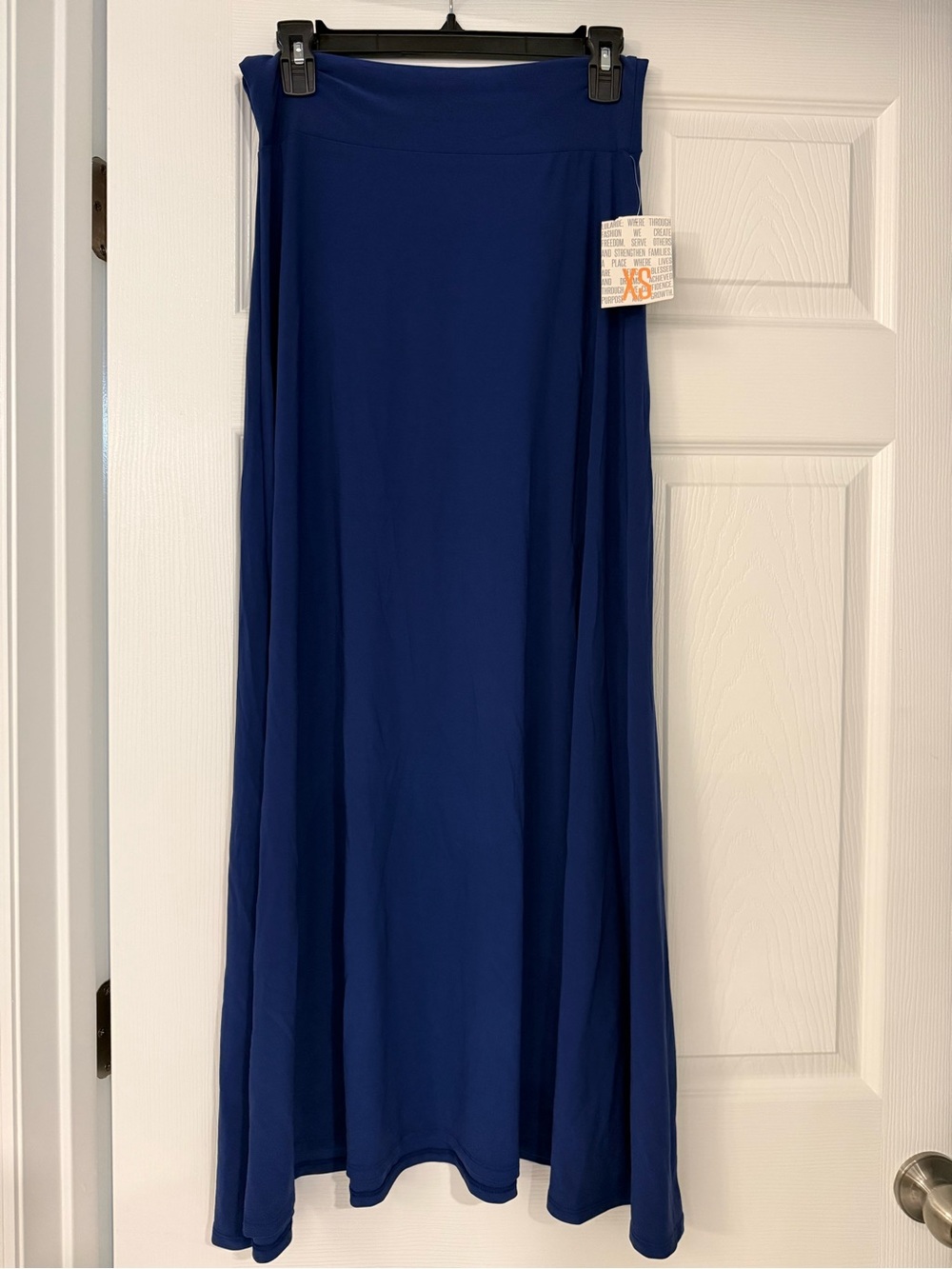 Lularoe Women’s Maxi Skirt - Royal Blue